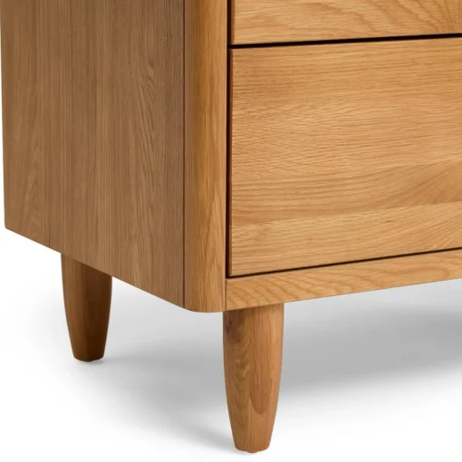 Change Tables, Mats & Baskets*Cariboo George Dresser Natural Oak/Brass Pulls