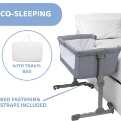 Bassinets & Co-Sleepers*Chicco Next2Me Essential Bassinet Stone