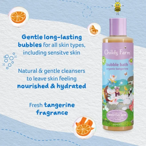Skincare & Grooming|Skincare & Sunscreen*Childs Farm Bubble Bath Organic Tangerine