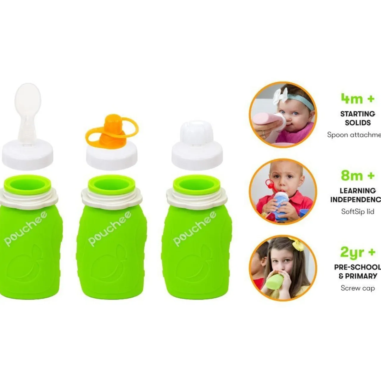 Lunchbox Accessories|Starting Solids*Pouchee Choomee SoftSip Pouch Topper