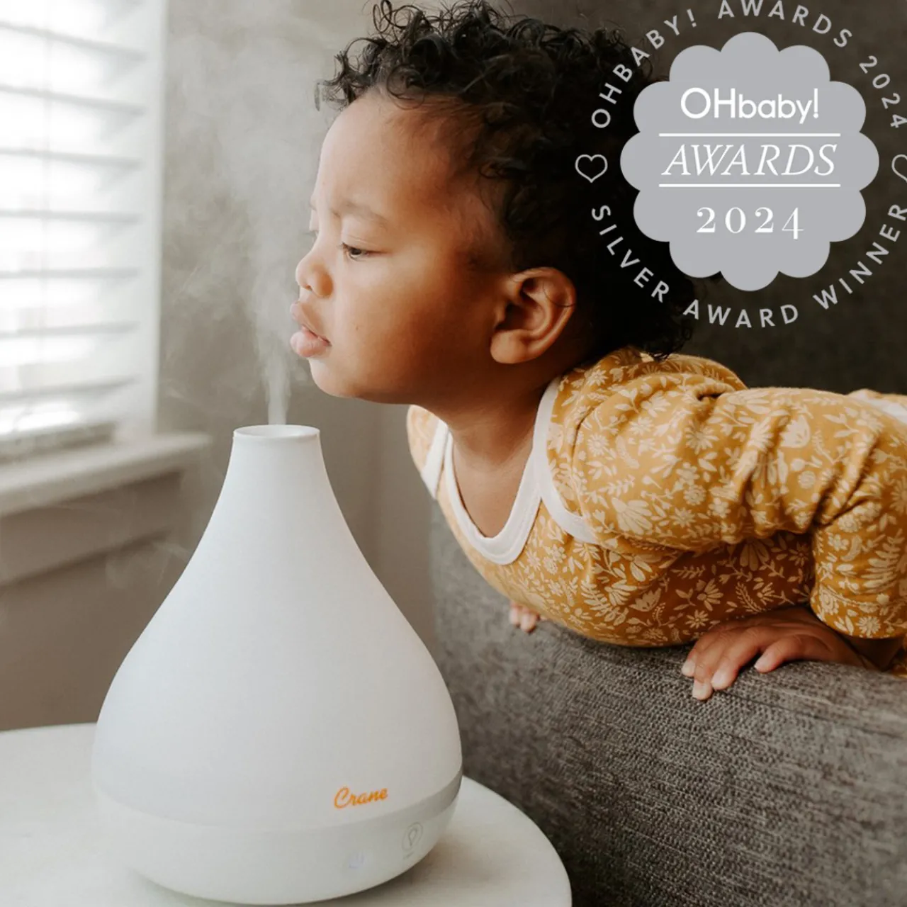 Self-Care|Humidifiers & Accessories*Crane 4 in 1 Cool Mist Humidifier + Red Light– 3.75L