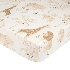 Bassinet & Co-Sleeper Bedding*Crane Baby Bassinet Fitted Sheet - Kendi Collection Kendi Animal