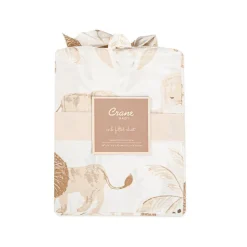 Cot Sheets*Crane Baby Cot Fitted Sheet - Kendi Collection - 132 x 71cm Kendi Animal