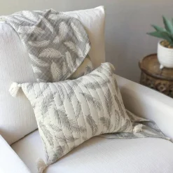 Pram Blankets|Baby Blankets & Quilts*Crane Baby Jacquard Blanket - Ezra - Grey Feather - Clearance