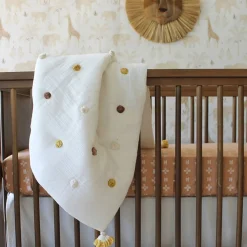 Comforters & Quilts|Baby Blankets & Quilts*Crane Baby Kendi Pom Pom Blanket - Clearance