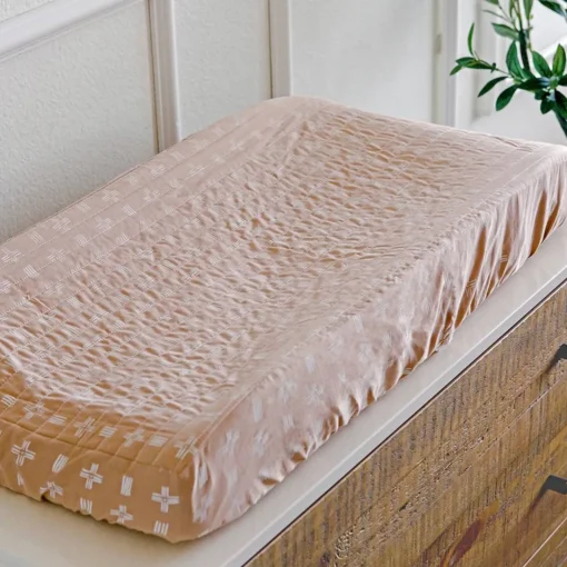 Change Mats & Baskets|Bassinet & Co-Sleeper Bedding*Crane Baby Quilted Change Pad Cover