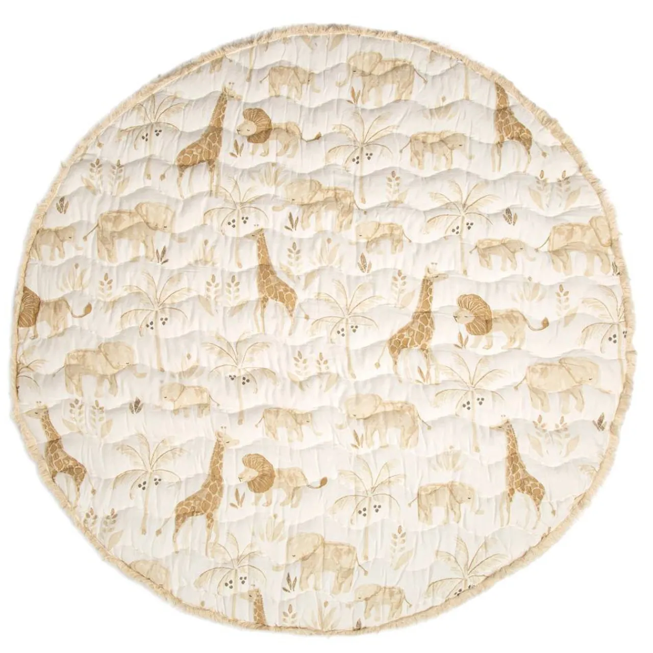 Rugs & Play Mats*Crane Baby Reversible Quilted Playmat - Kendi