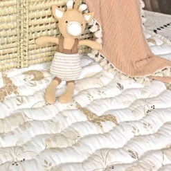 Rugs & Play Mats*Crane Baby Reversible Quilted Playmat - Kendi