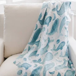 Muslin Swaddles*Crane Baby Single Swaddle