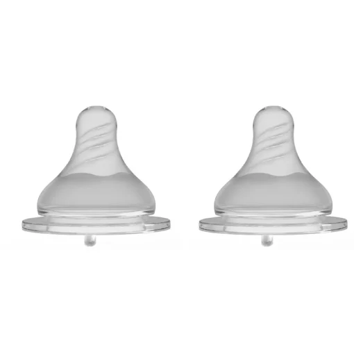 Bottles & Teats*Crane Baby Crane Silicone Wide Neck Teat - 2 pack
