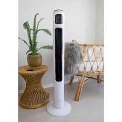 Humidifiers & Accessories|Humidifiers & Accessories*Crane Tower Fan and Air Circulator (116 cm) - White