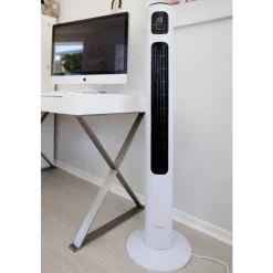 Humidifiers & Accessories|Humidifiers & Accessories*Crane Tower Fan and Air Circulator (116 cm) - White