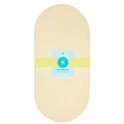 Mattresses*Baby First Custom Large Oval Latex & Wool Bassinet Mattress