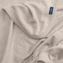 Bodysuits & Singlets|Merino Clothing & Sleepwear*The Sleep Store Deluxe Merino Rib Short-Sleeve Bodysuit Almond