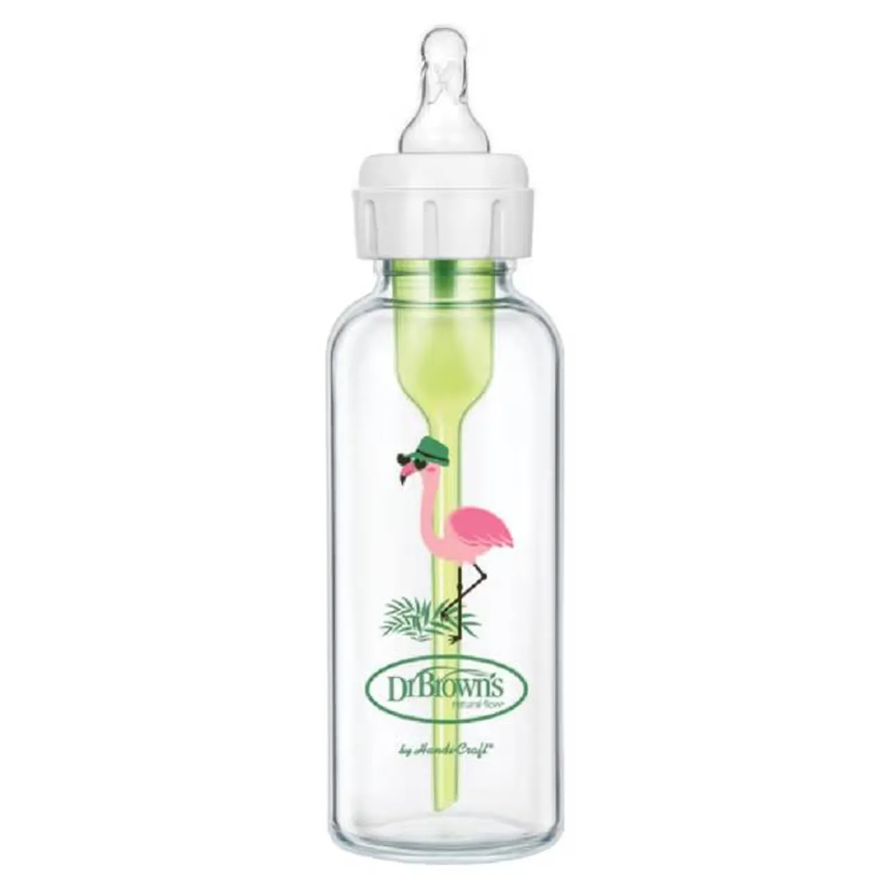 Bottles & Teats*Dr Browns Natural Flow Anti-Colic Options+ Glass Narrow Neck Bottle