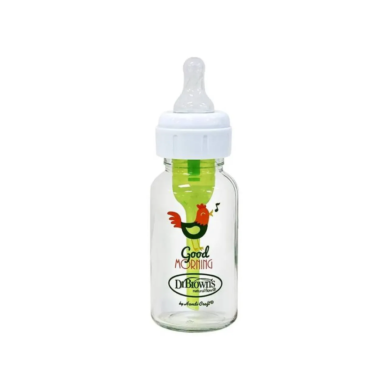 Bottles & Teats*Dr Browns Natural Flow Anti-Colic Options+ Glass Narrow Neck Bottle