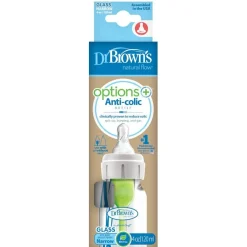 Bottles & Teats*Dr Browns Options+ Glass Bottle - Narrow Neck