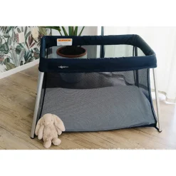 Travel Cots & Beds|Cots*The Sleep Store Drift Travel Cot - Navy