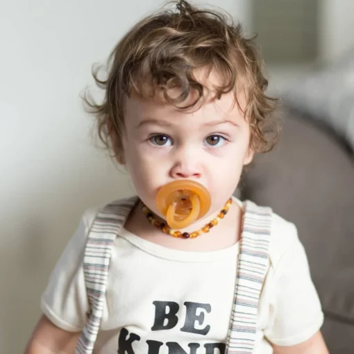 Dummies & Accessories*Ecopiggy ecoPacifier Dummy - Rounded - 3 pack - Clearance Natural