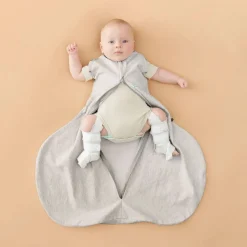 Fitted Swaddles*Ergopouch 0.2 tog Organic Hip Harness Cocoon Swaddle Bag