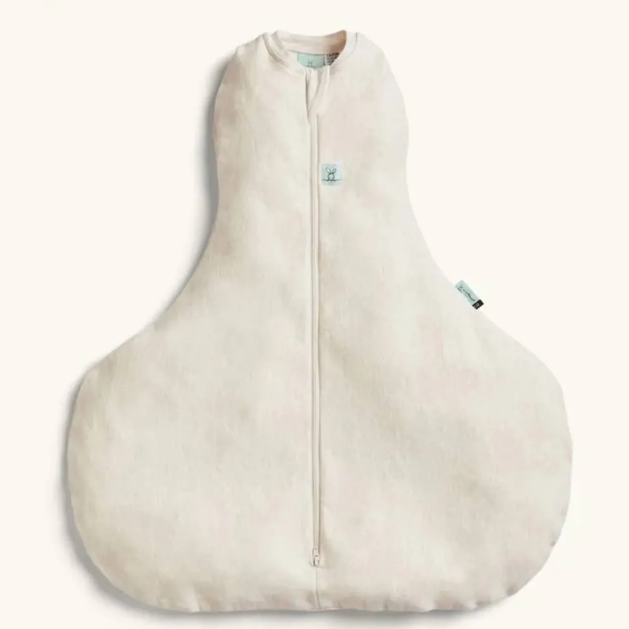 Summer Sleeping Bags*Ergopouch 0.2 tog Organic Hip Harness Jersey Sleeping Bag Oatmeal Marle