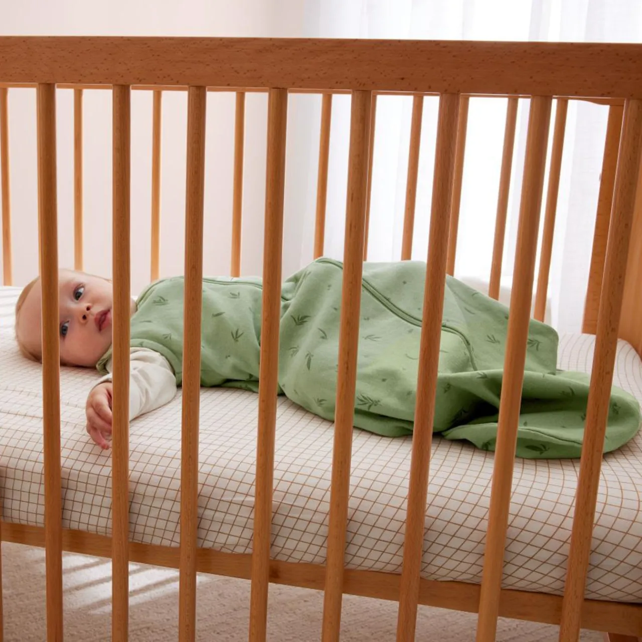 Cots*Ergopouch Lyra Convertible Beechwood Cot Natural