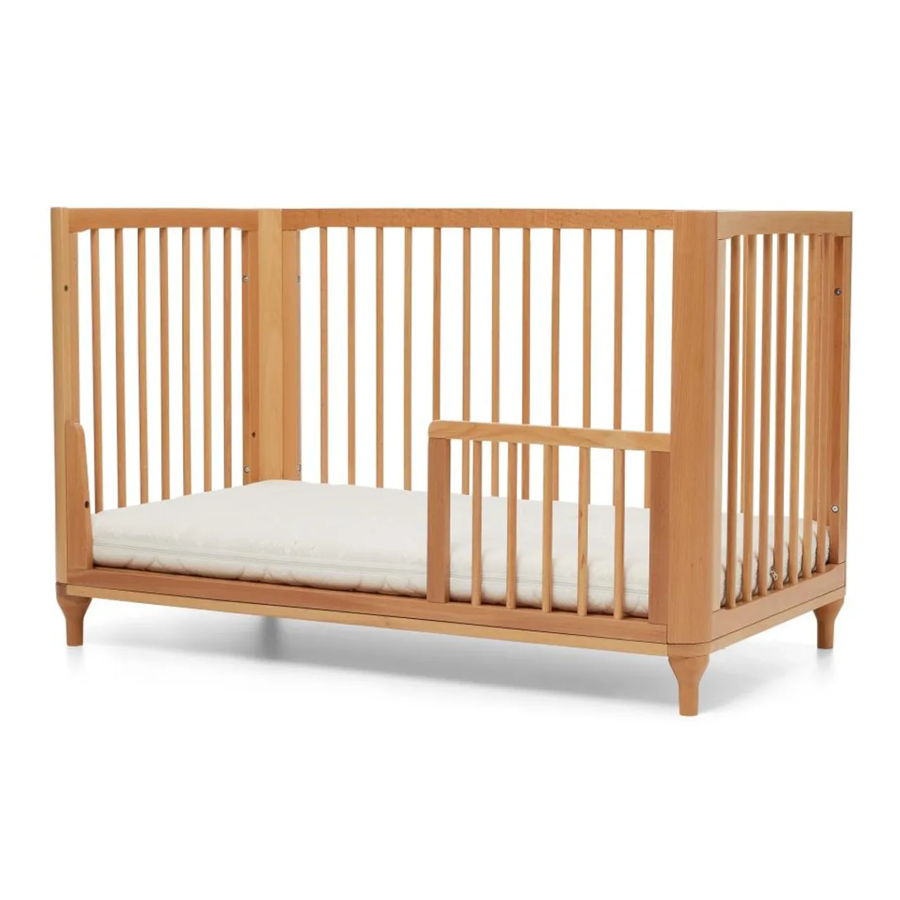 Cots*Ergopouch Lyra Convertible Beechwood Cot Natural