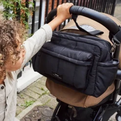 Nappy Bags & Backpacks|Nappy Bags & Backpacks*Finnson FREYA Eco Oversized Stroller Organiser with Stroller Clips