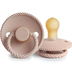 Dummies & Accessories*FRIGG Rope Latex Pacifier 2pk