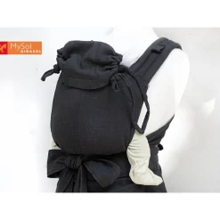 Meh-Dai|Buckle Carriers*Girasol MySol with Buckle Waist Belt - Herringbone Weave Gala