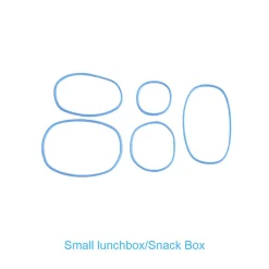 Lunchbox Accessories*Go Green Silicone O-Ring Set