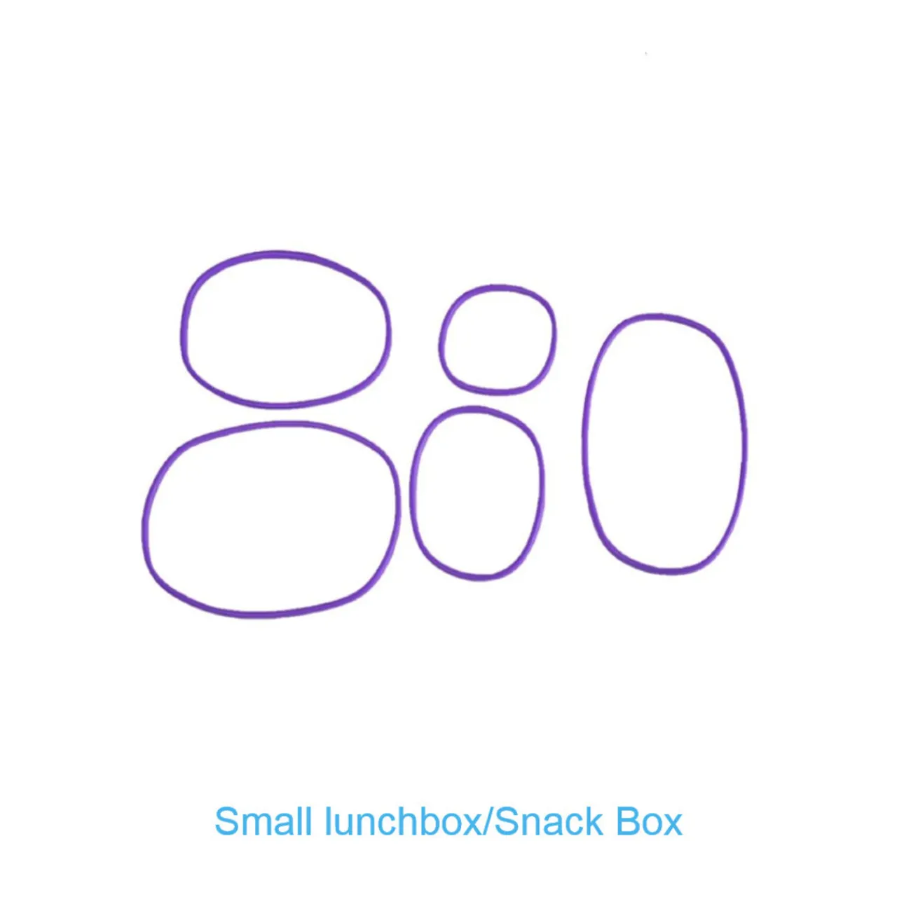 Lunchbox Accessories*Go Green Silicone O-Ring Set
