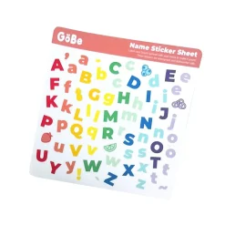Lunchbox Accessories*GoBe Sticker Sheet Alphabet