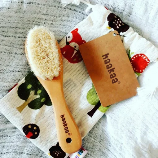 Skincare & Grooming*Haakaa Goat Wool Baby Hair Brush