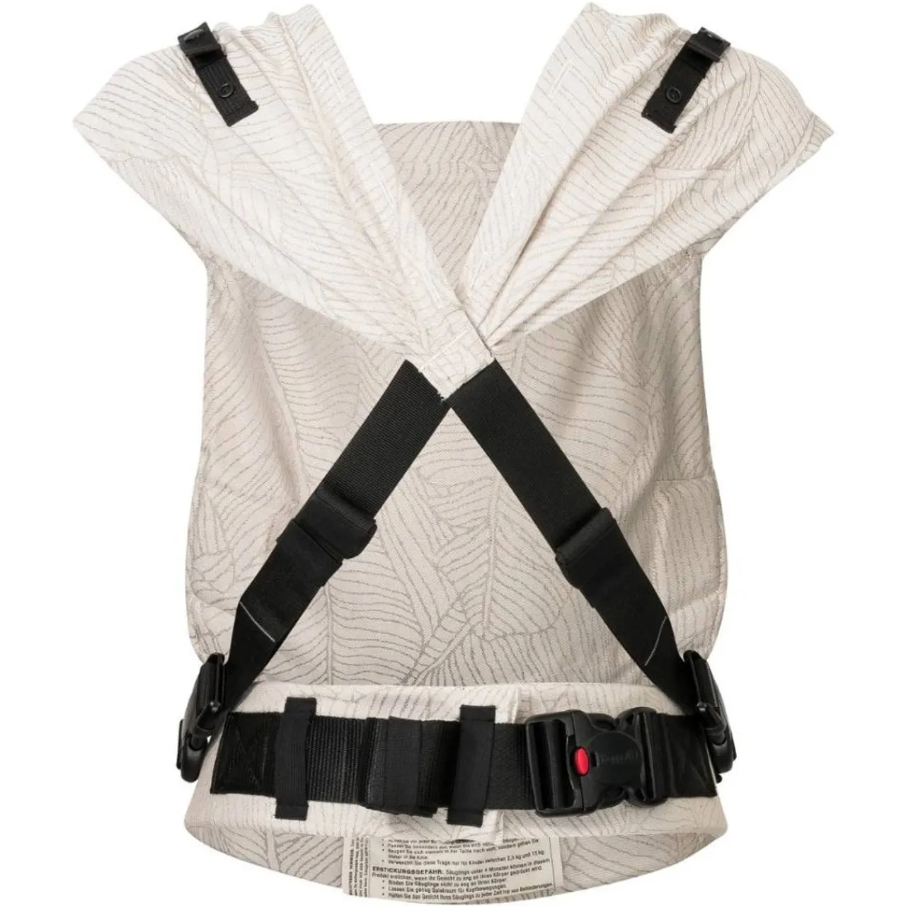 Buckle Carriers*Hoppediz Linen Primeo Baby Carrier Grenada Natural