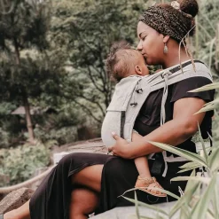 Buckle Carriers*Hoppediz Primeo Baby Carrier - Cross Twill