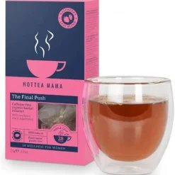 Snacks & Hydration|Grown Ups*HotTea Mama The Final Push - 14pk tea bags