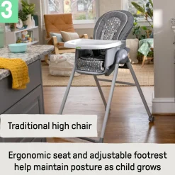 High Chairs & Booster Seats|Starting Solids*Ingenuity Proper Positioner 7-in-1 High Chair Parker