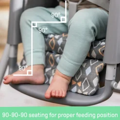 High Chairs & Booster Seats|Starting Solids*Ingenuity Proper Positioner 7-in-1 High Chair Parker