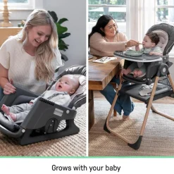 High Chairs & Booster Seats|Starting Solids*Ingenuity Proper Positioner Create Up Deluxe High Chair Wesley