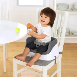 High Chairs & Booster Seats|Starting Solids*Ingenuity Smart Clean Toddler Booster Seat Slate