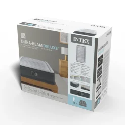 Travel Cots & Beds*Intex Dura-Beam Deluxe Comfort-Plush Mid Rise Airbed
