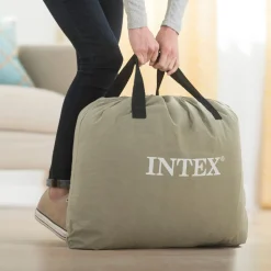 Travel Cots & Beds*Intex Dura-Beam Deluxe Comfort-Plush Mid Rise Airbed