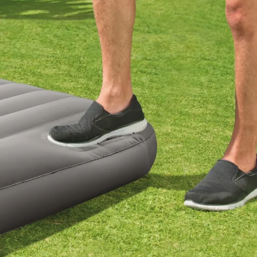 Travel Cots & Beds*Intex Dura-Beam Standard Downy Airbed with Foot Pump