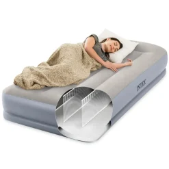 Travel Cots & Beds*Intex Dura-Beam Standard Pillow Rest Mid-Rise Airbed