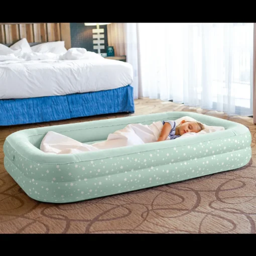 Travel Cots & Beds*Intex Kidz Travel Bed Set - Mint