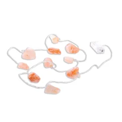 Night Lights*IS Gift Himalayan Salt String Lights Pink - 165cm