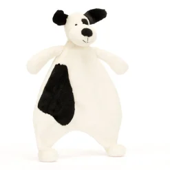 Comforters & Soft Toys*Jellycat Comforter Black & Cream Puppy