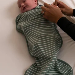 Fitted Swaddles*The Sleep Store Jersey Merino - Fitted Zip Swaddle
