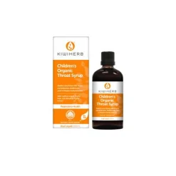 Cold & Flu*Kiwiherb Children's Organic Throat Syrup